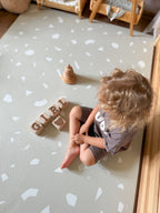 Puzzelmat baby Terrazzo Dove – foam speelmat – afbeelding 3