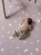 Puzzelmat baby Terrazzo Lavender – foam speelmat