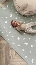 Puzzelmat baby Terrazzo Sage – foam speelmat – afbeelding 2