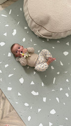 Puzzelmat baby Terrazzo Sage – foam speelmat – afbeelding 5