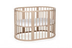 Rond Babybed Olin met Matras Cappuccino