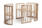 Rond Babybed Olin met Matras Cappuccino – afbeelding 9