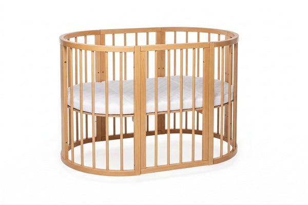 Rond Babybed Olin met Matras Naturel