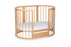 Rond Babybed Olin met Matras Naturel – afbeelding 3