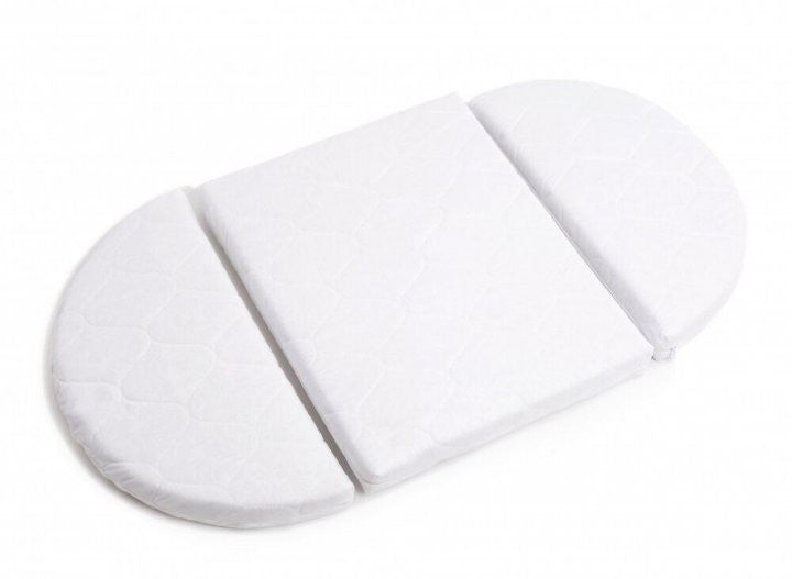Rond Babybed Olin met Matras Wit – afbeelding 11