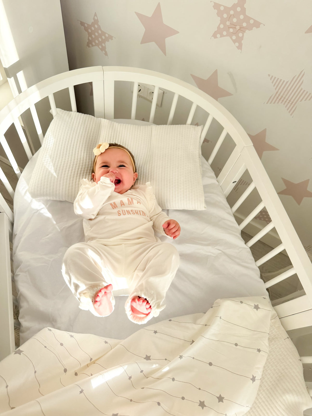 Rond Babybed Olin Wit – afbeelding 14