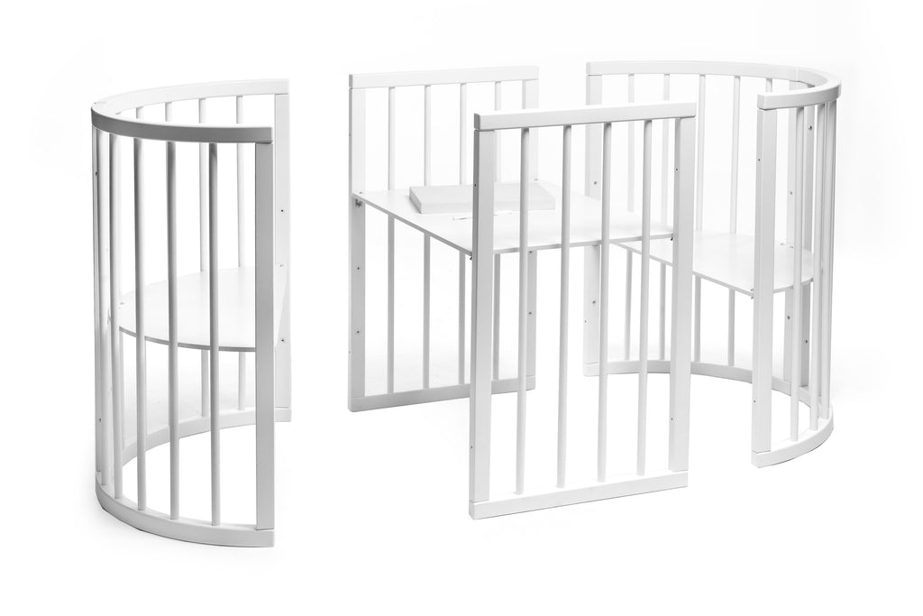 Rond Babybed Olin Wit – afbeelding 15