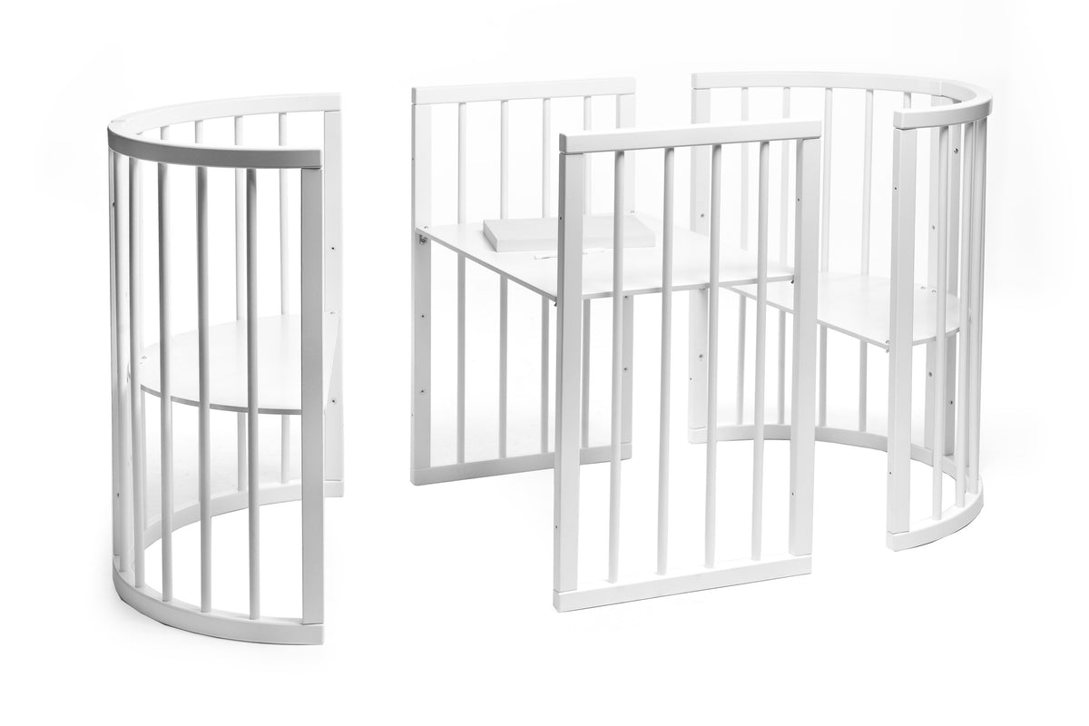 Rond Babybed Olin Wit – afbeelding 15