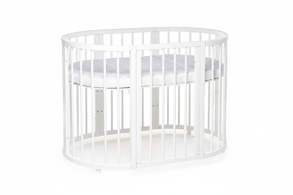 Rond Babybed Olin Wit – afbeelding 2