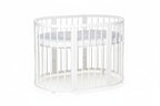 Rond Babybed Olin Wit – afbeelding 2