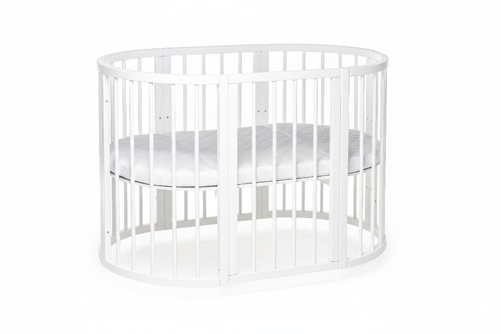 Rond Babybed Olin Wit – afbeelding 3