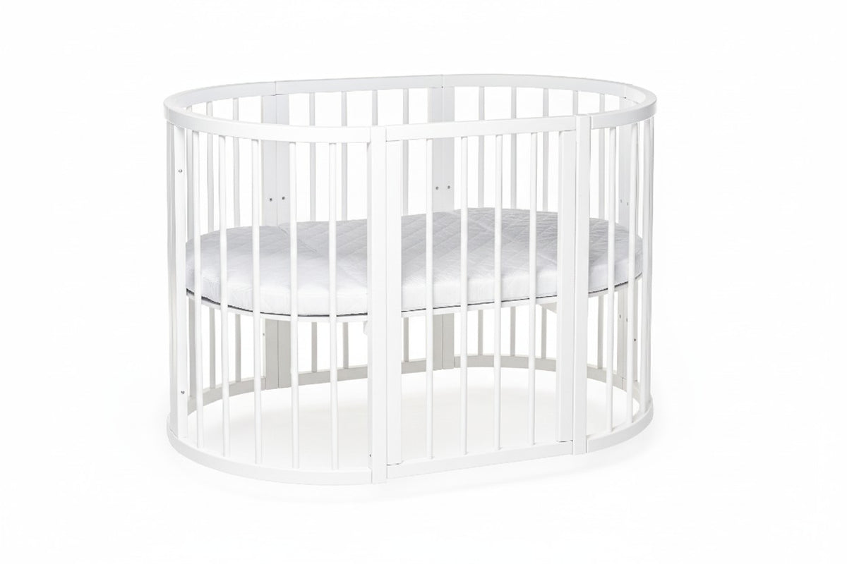 Rond Babybed Olin Wit – afbeelding 3