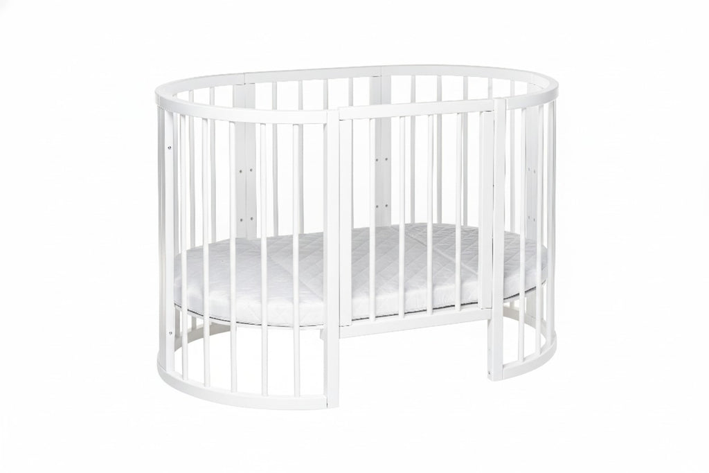 Rond Babybed Olin Wit – afbeelding 4