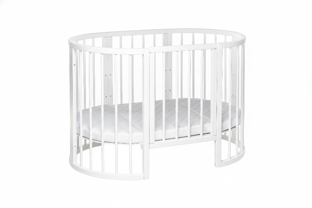Rond Babybed Olin Wit – afbeelding 4