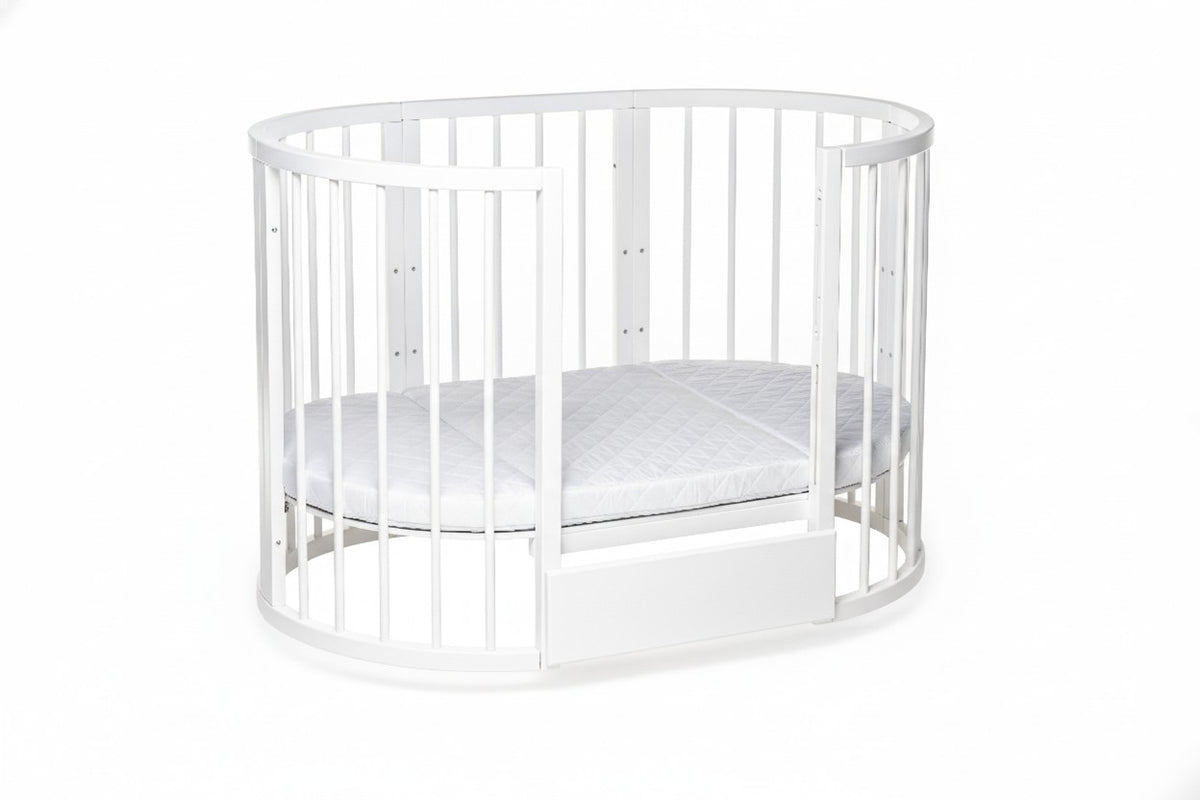 Rond Babybed Olin Wit – afbeelding 5