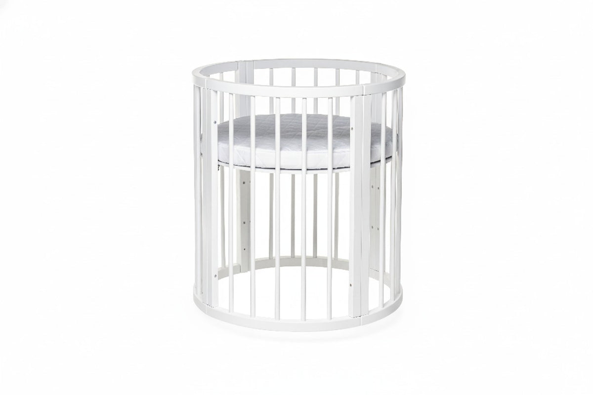 Rond Babybed Olin Wit – afbeelding 6