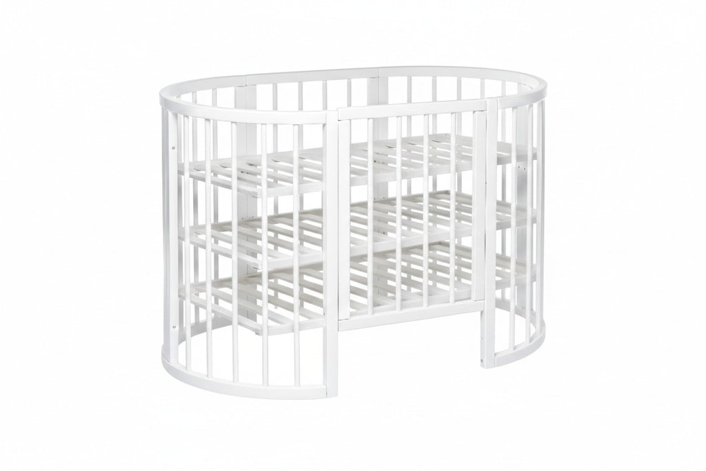 Rond Babybed Olin Wit – afbeelding 9