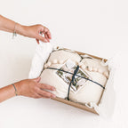 Rond speelkleed ecru met pompons – afbeelding 8