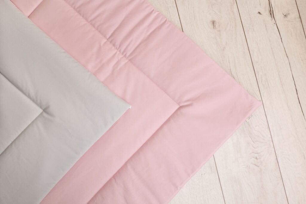 Roze tipi tent kind met grijs – afbeelding 4