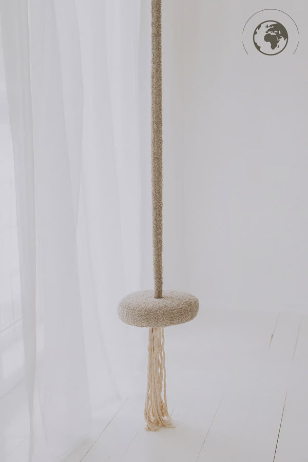 Schommel HopOn Bouclé Parelwit