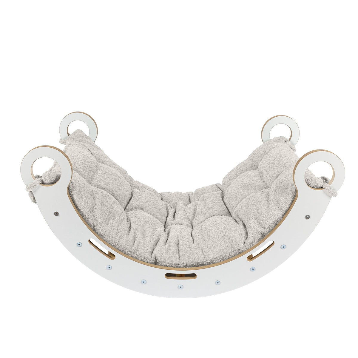 Schommelstoel kinderkamer Snug Rocker – ecru kussen – afbeelding 2