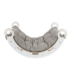 Schommelstoel kinderkamer Snug Rocker – met beige kussen – afbeelding 2