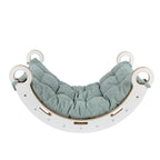 Schommelstoel kinderkamer Snug Rocker – mintgroen kussen – afbeelding 2