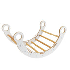Schommelstoel kinderkamer Snug Rocker – mintgroen kussen – afbeelding 5
