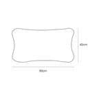 Schommelstoel kinderkamer Snug Rocker – naturel met grijs kussen – afbeelding 4