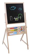 Schoolbord kind dubbelzijdig met krijt en wisser