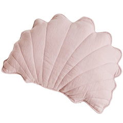 Kussen Schelp Linnen Roze