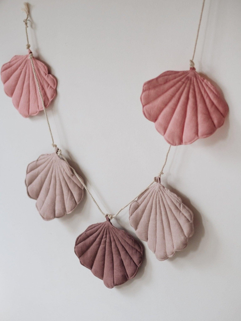 Slinger schelpen poederroze – afbeelding 4