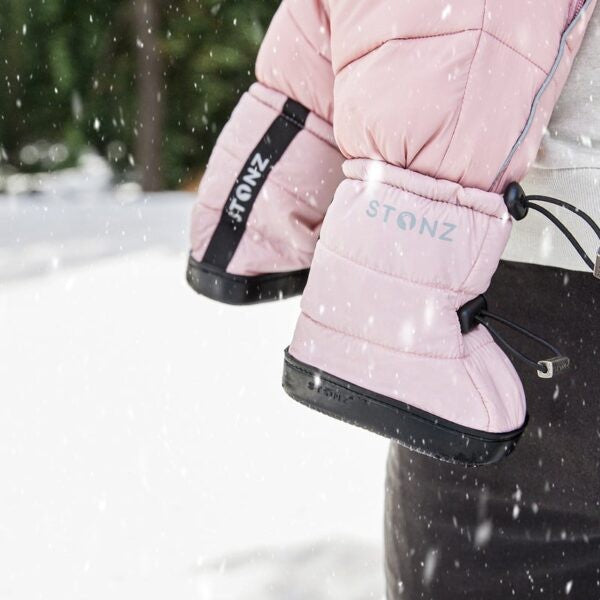 Winterlaarsjes Puffer lichtroze – afbeelding 2