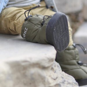 Winterlaarsjes Puffer olijfgroen – afbeelding 2