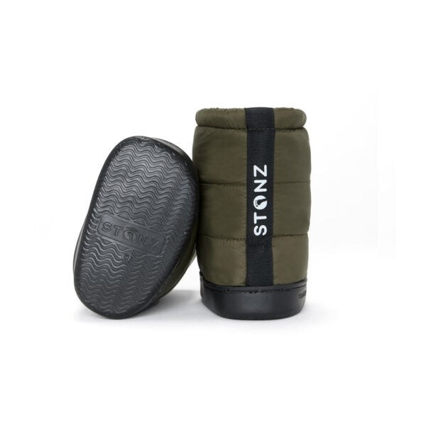 Winterlaarsjes Puffer olijfgroen – afbeelding 3