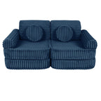 Speelbank Churros medium 6-delig – blauw – afbeelding 2