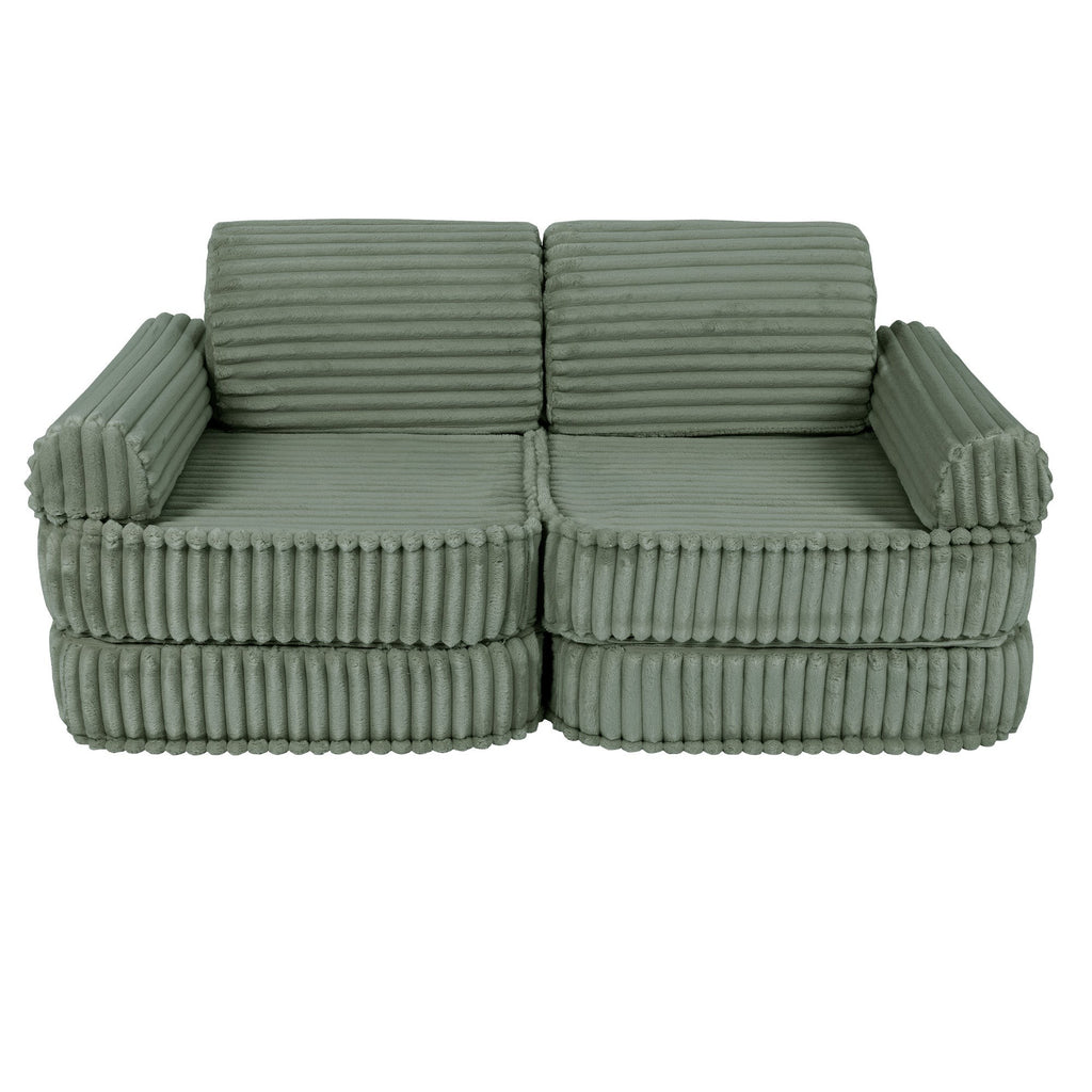 Speelbank Churros medium 6-delig – saliegroen – afbeelding 4