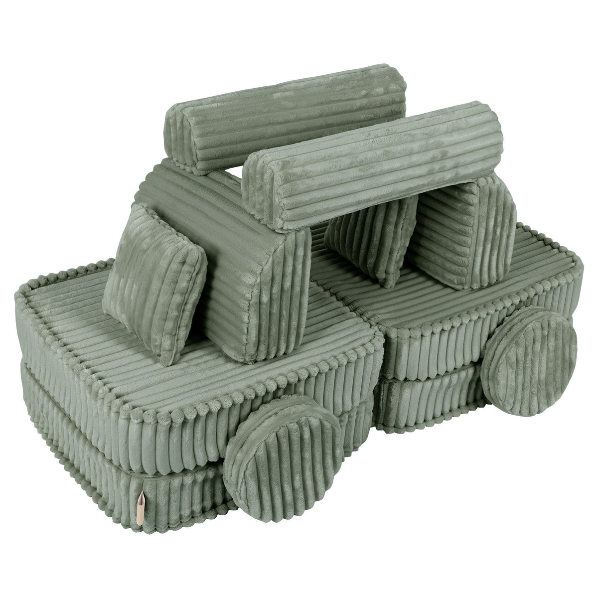 Speelbank Churros medium 6-delig – saliegroen – afbeelding 7