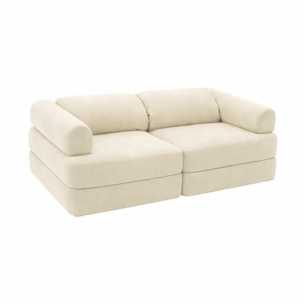 Speelbank Modulair Ribfluweel Beige