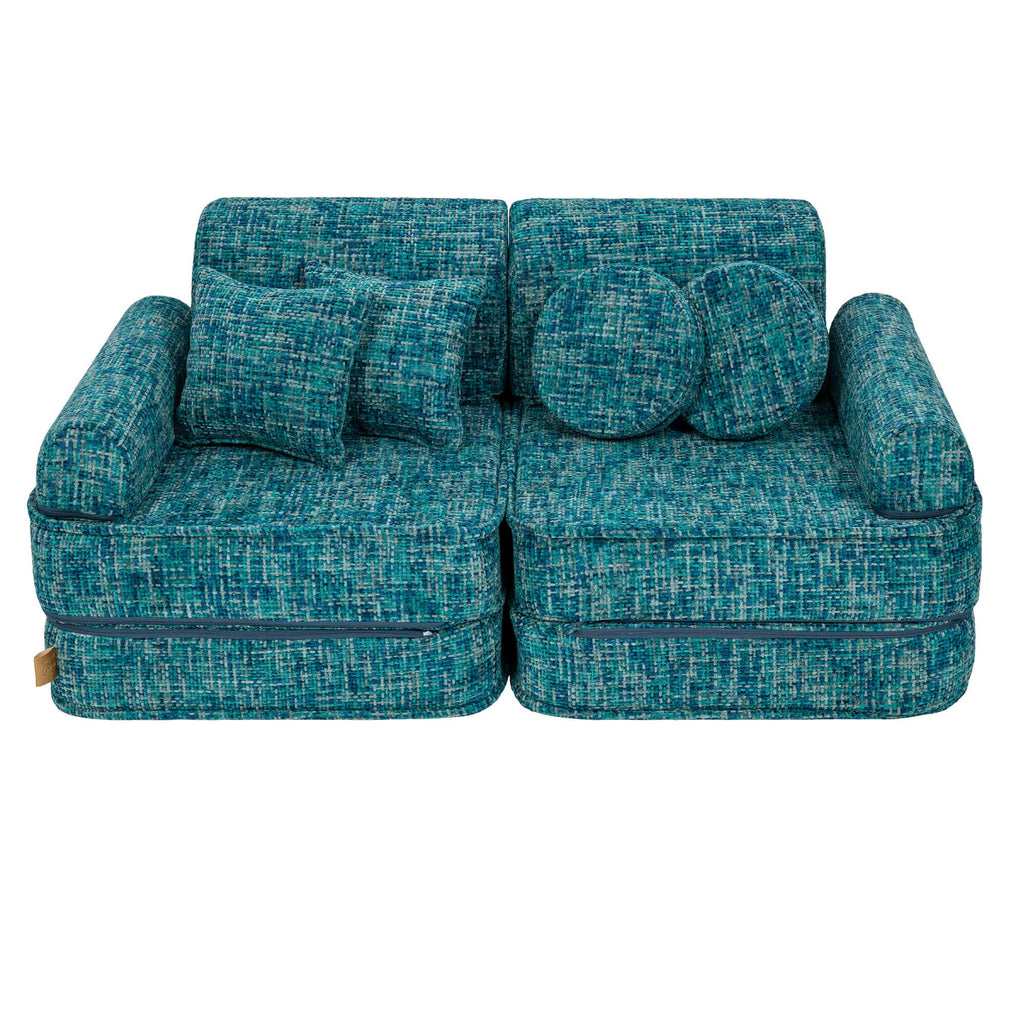 Speelbank Tangle medium – lagune blauw