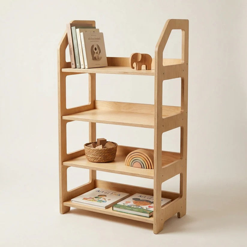 Speelgoedkast Montessori Vier Planken