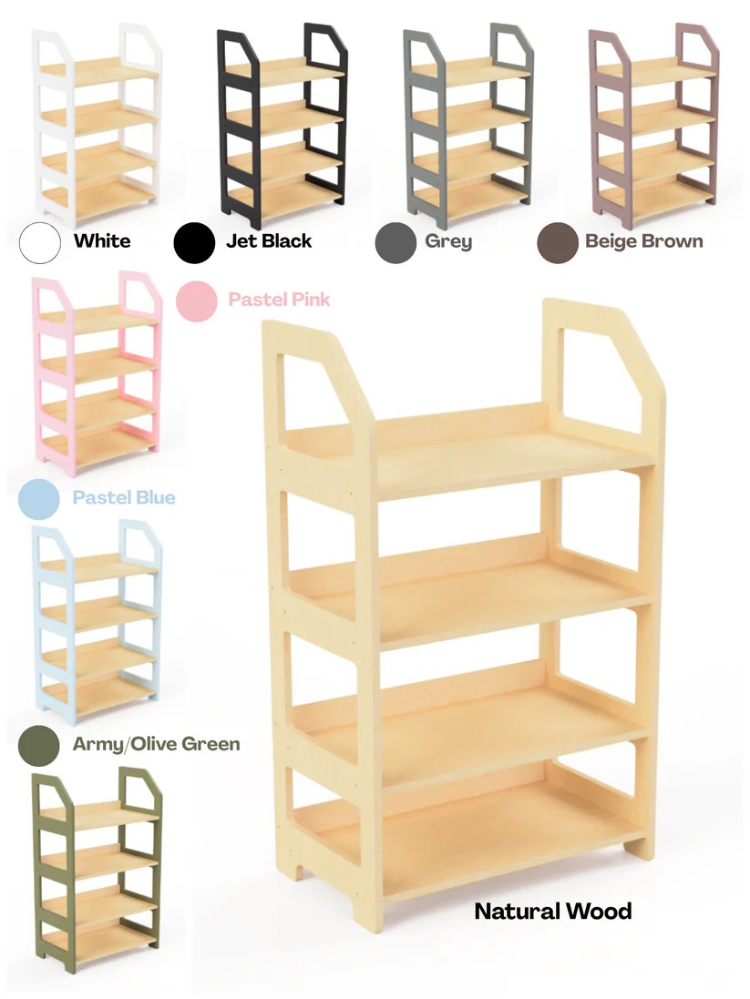 Speelgoedkast Montessori Vier Planken – afbeelding 5