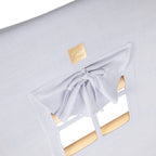 Speelhuisje met klimladder zwart – tent blauwgrijs – afbeelding 4
