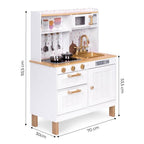 Speelkeuken groot met licht en geluid en accessoires – afbeelding 3