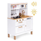 Speelkeuken groot met licht en geluid en accessoires – afbeelding 9