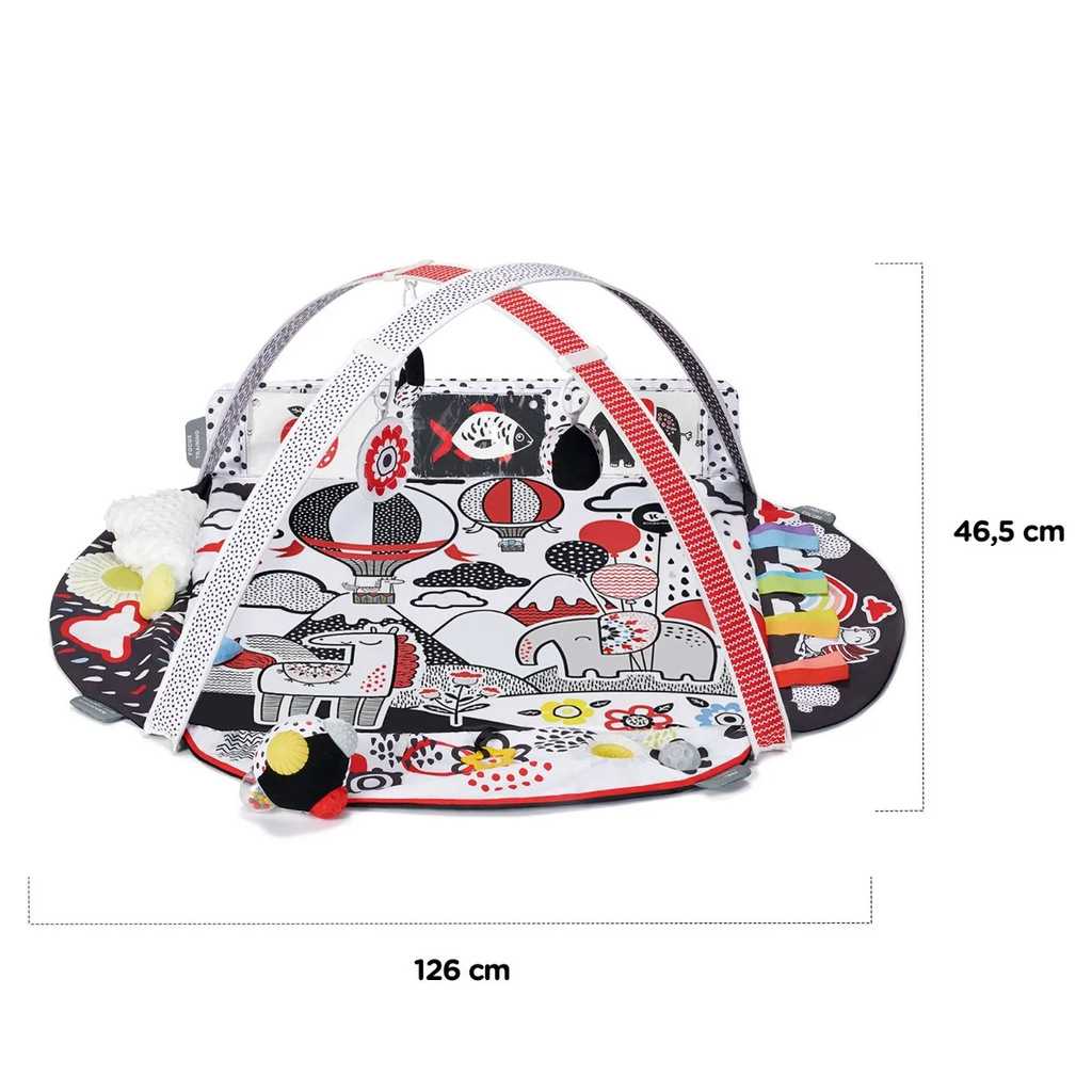 Speelkleed baby 4Smart – 2-in-1 speelmat en ballenbak – afbeelding 12