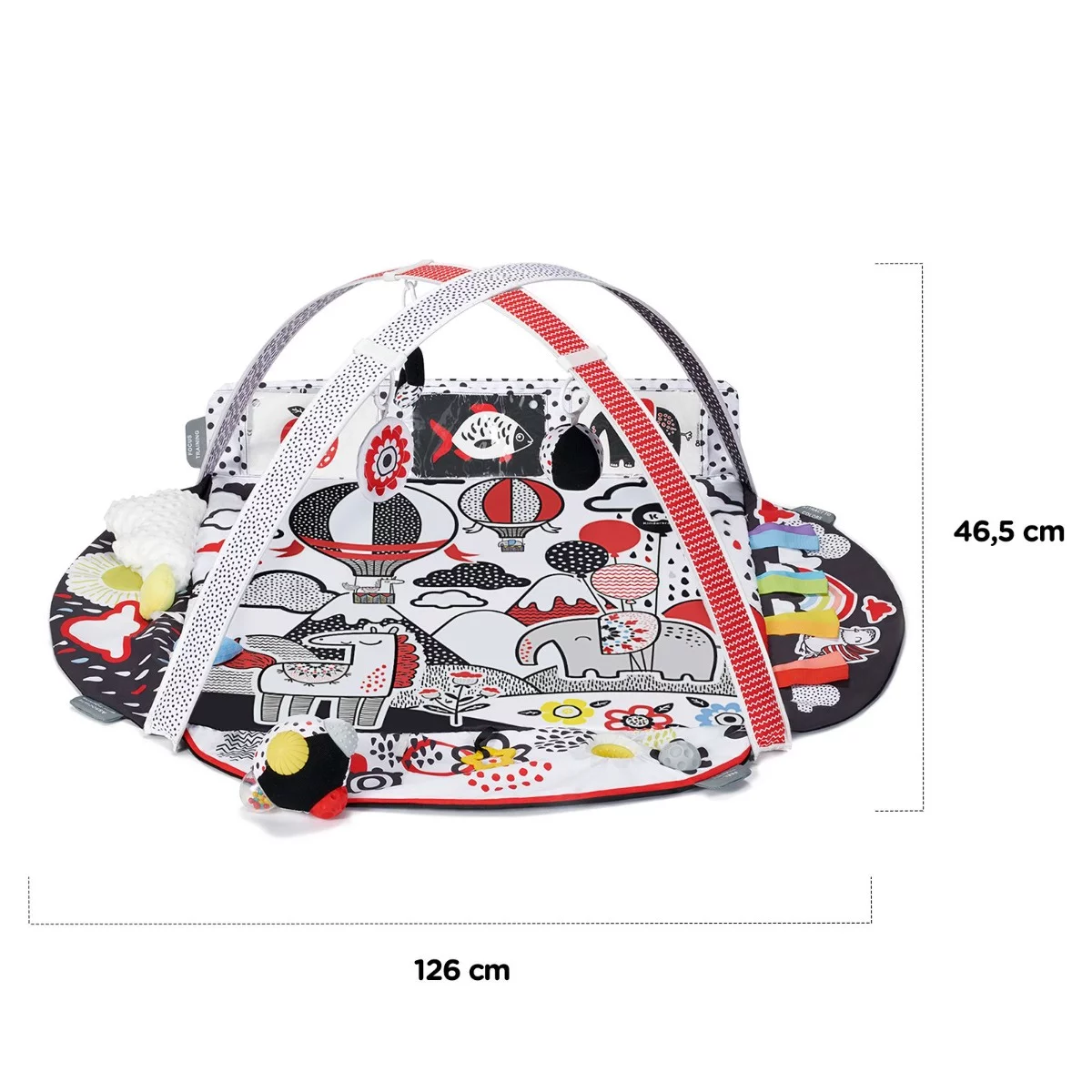 Speelkleed baby 4Smart – 2-in-1 speelmat en ballenbak – afbeelding 12