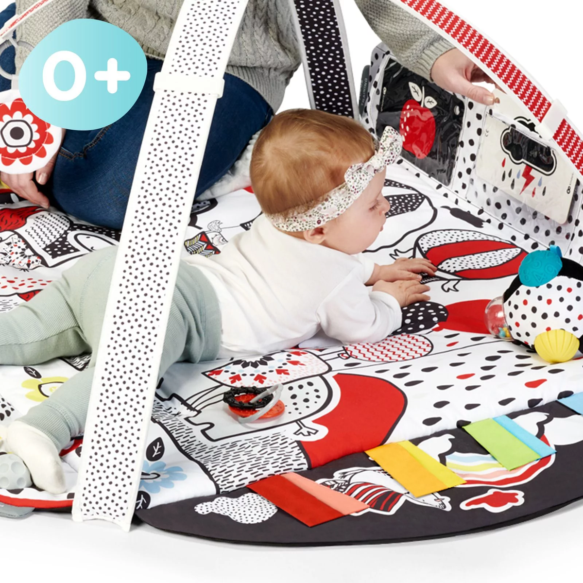 Speelkleed baby 4Smart – 2-in-1 speelmat en ballenbak – afbeelding 13