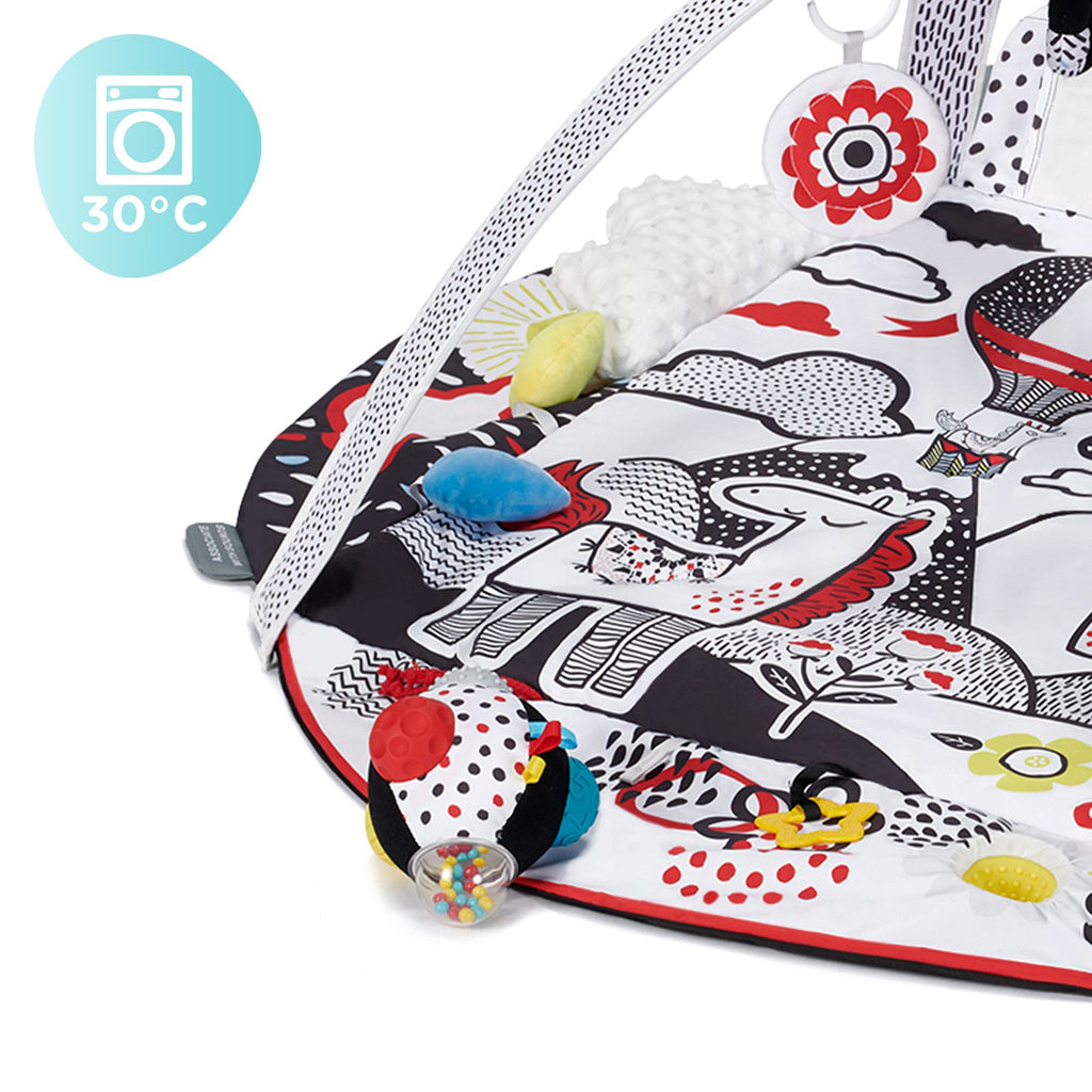 Speelkleed baby 4Smart – 2-in-1 speelmat en ballenbak – afbeelding 2