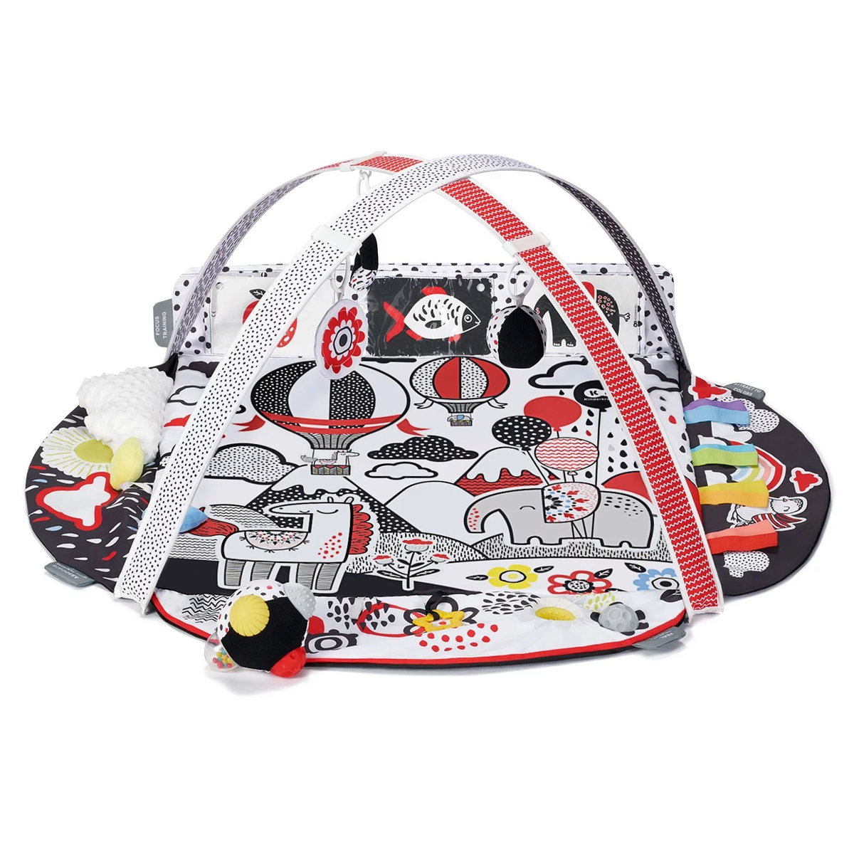 Speelkleed baby 4Smart – 2-in-1 speelmat en ballenbak – afbeelding 8